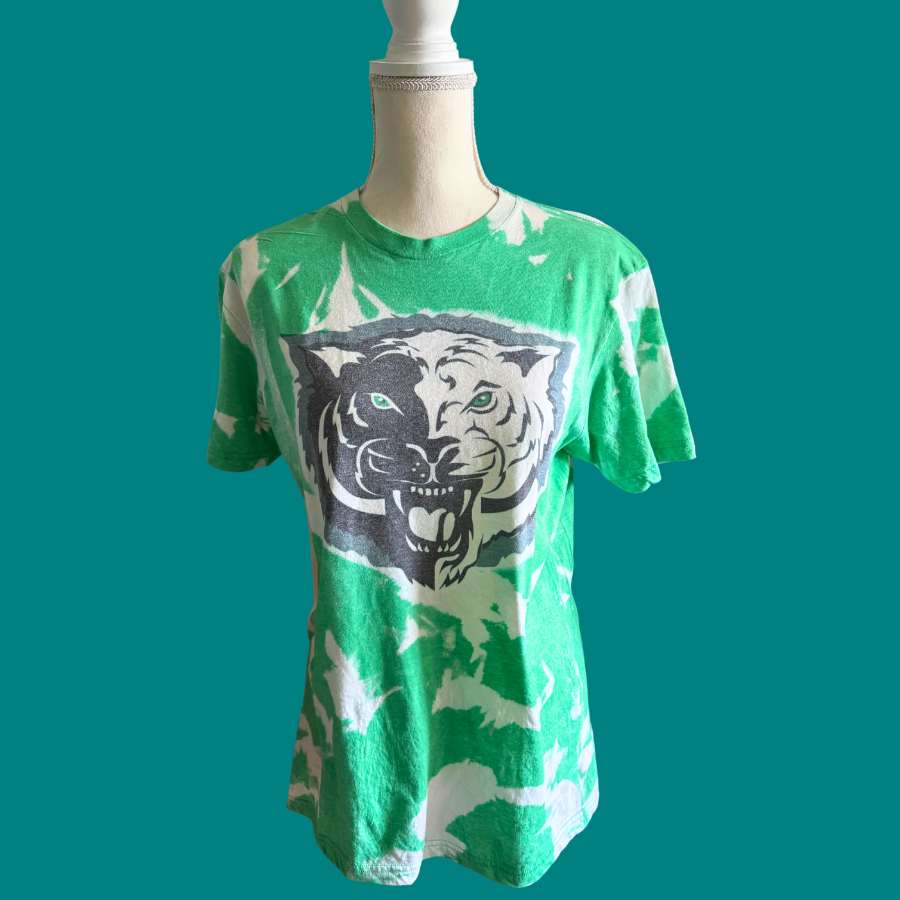 TC Bleached Tee Tiger Head