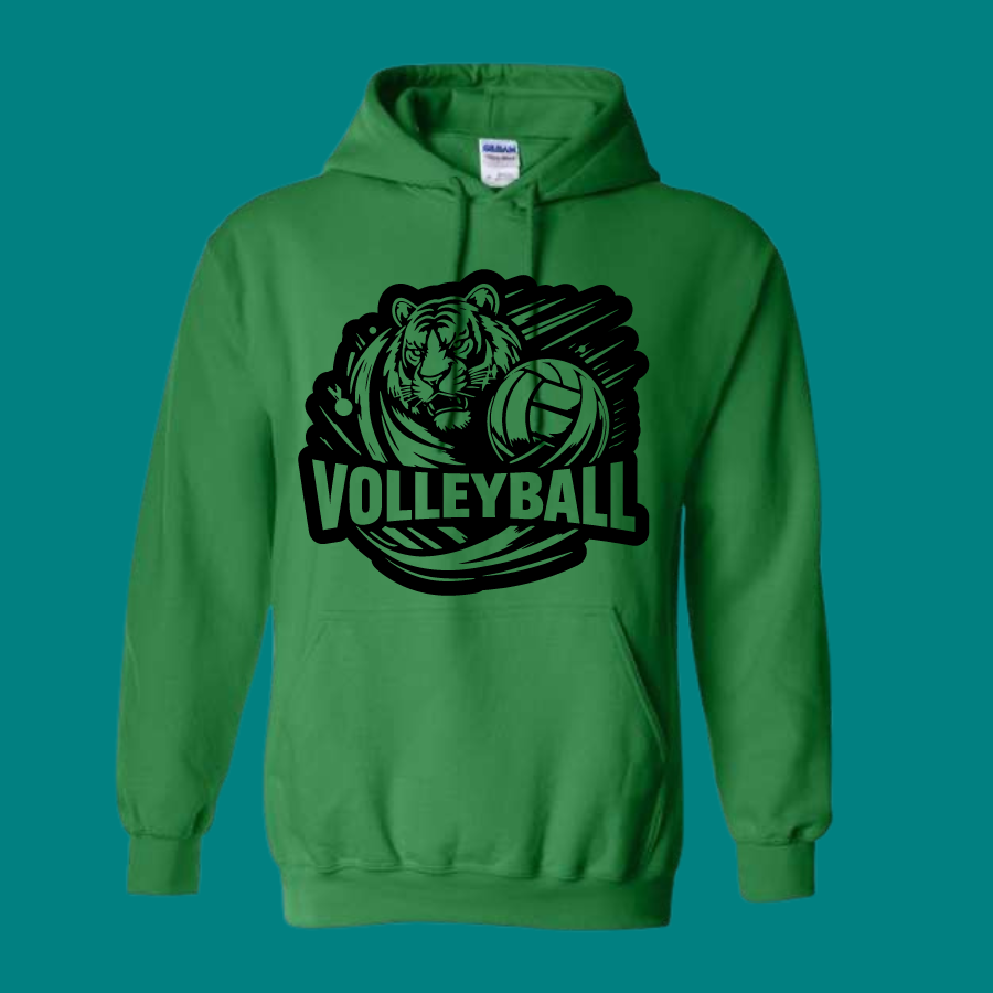 TIGER VOLLEYBALL HOODIE